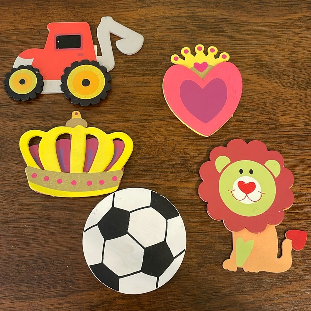 Wooden craft pieces  New never used